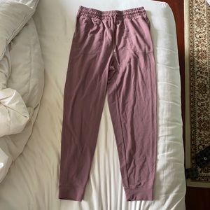 Dusty rose joggers